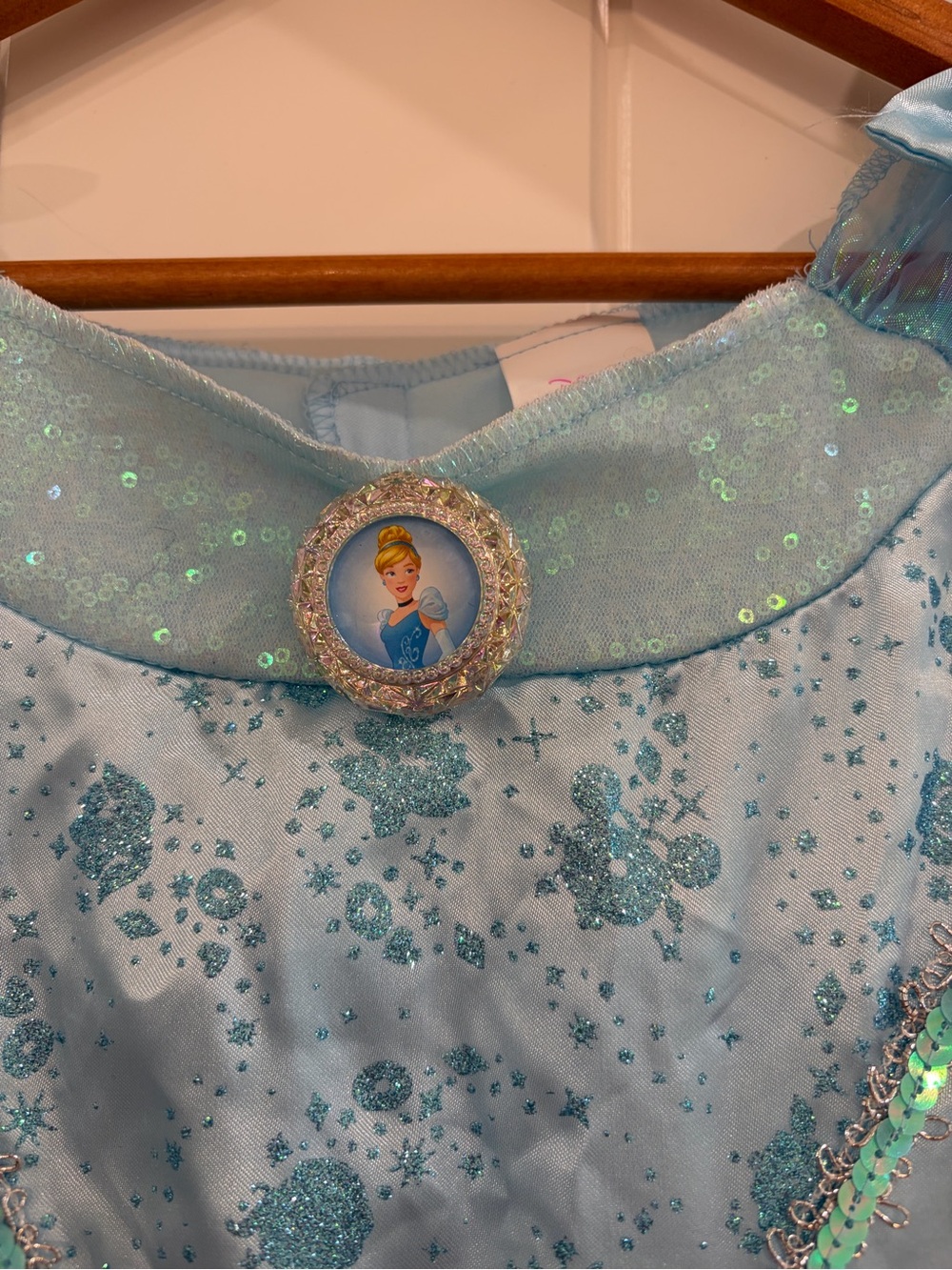 Disney Blue Cinderella Dress Costume for Kids - Picture 2 of 4